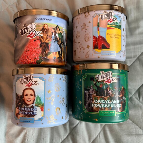 *NEW* The Wizard of Oz Goose Creek Candle Bundle - Picture 1 of 2